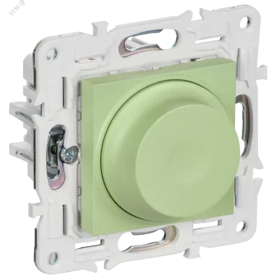 SKANDY Светорегулятор поворотный 600Вт SK-D01G мятный IEK