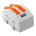 Строительно-монтажная клемма СМК, модель 412, с рычагом, 2 отверстия, 0.08-2.5мм2 (уп.100шт.) EKF PROxima