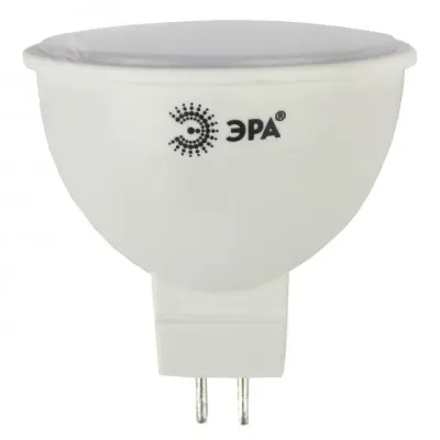 Лампочка светодиодная ЭРА STD LED MR16-4W-827-GU5.3 GU5.3 4Вт софит теплый белый свeт