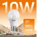 Лампа Gauss Elementary A60 10W 880lm 3000K Е27 LED 1/10/50