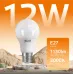 Лампа Gauss Elementary A60 12W 1130lm 3000K E27 LED 1/10/50