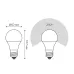 Лампа Gauss Elementary A60 10W 920lm 4100K Е27 LED 1/10/50