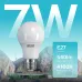Лампа Gauss Elementary A60 7W 540lm 4100K E27 LED 1/10/50