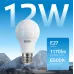 Лампа Gauss Elementary A60 12W 1170lm 6500K E27 LED 1/10/50