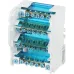 Шины на DIN-рейку ЭРА NO-224-15 в корпусе кросс-модуль ШНК 4х7 3L+PEN