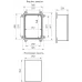Корпус пластиковый ЭРА ЩМП-П (400х300х220) IP65 УХЛ1 прозрачная дверь серый