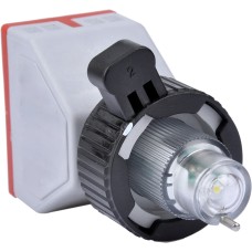 Блок взрывозащищенный контактный, кнопка с индикацией. 20-250V. 1NO