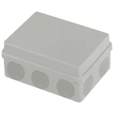 Распаячная коробка ЭРА KOR-150-110-70-11g-2MP двухкомпонентная HF стойкая к УФ 150х110х70мм серая прямой монтаж IP67