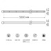 Св-к светодиодный матовый Gauss IP40 1190x60x36мм 36W 3600Лм 4000K Shop Lighting белый 1/20