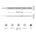 Лента Gauss LED 2835/180 24V 16W/m 1800lm/m 4000K 8mm IP20 5m 1/100