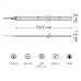 Лента Gauss COB 320 24V 10W/m 1100lm/m 6500K 8mm IP20 5m 1/100