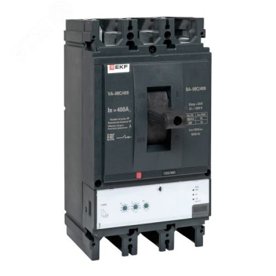 Автоматический выключатель ВА-99C 400/400А 3P 45кА EKF