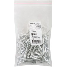 Заклепка вытяжная 4.8х12 алюминиевая (100шт)