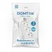 Удлинитель бытовой 3 гнезда, ПВС 3*1, 3,5 кВт, с заземлением, 3 метра DOMTOK