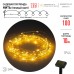 Садовая гирлянда ЭРА ERASF22-42 на солнечной батарее Нить теплый свет 100 microLED, 10 м