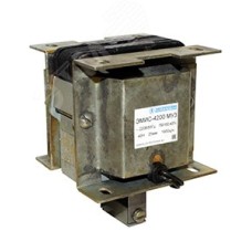 Электромагнит ЭМИС-4200 МУ3, 220В, толкающее исполнение, ПВ 100%, IP20, с гибкими выводами