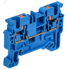 ARMAFIX Клемма пружинная Push In CP 4мм2 синяя IEK