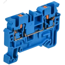 ARMAFIX Клемма пружинная Push In CP 4мм2 синяя IEK
