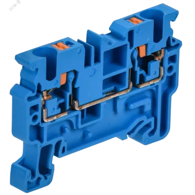 ARMAFIX Клемма пружинная Push In CP 4мм2 синяя IEK