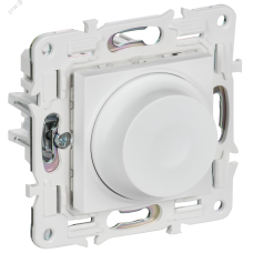 SKANDY Светорегулятор поворотный 600Вт SK-D01W арктический белый IEK