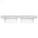 BRITE Рамка 2-местная IP44 РУ-2-БрАБ-44 арктический белый IEK