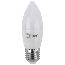 Лампочка светодиодная ЭРА STD LED B35-9W-860-E27 E27 / Е27 9Вт свеча холодный дневной свeт