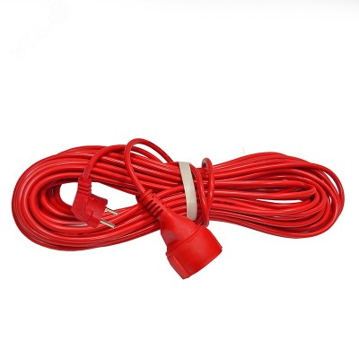 Удлинитель-шнур ПВС 3*1, 2,2кВт, с заземлением, 20 метров DOMTOK