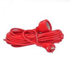 Удлинитель-шнур ПВС 3*1,5, 3,5кВт, с заземлением, 10 метров DOMTOK