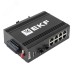 Коммутатор промышленный управляемый уровня L2 TSX-ML2-2GX/SFP-8GT, 2 порта 1000Base-X SFP, 8 портов 10/100/1000Base-T(X) RJ45, монтаж на динрейку TSX EKF