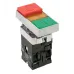 Кнопка LAY5-BW8465 I-O прямоугольная 230В NO+NC EKF