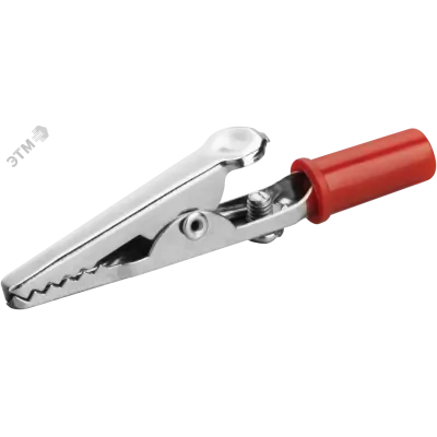 Зажим ОНЛАЙТ 80 848 OAC-15A-53-R25 (крокодил, крас, 15 А, упаковка 25шт)