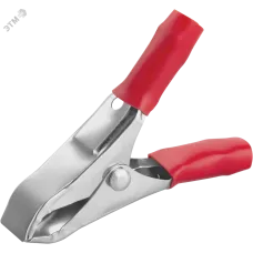 Зажим ОНЛАЙТ 80 857 OAC-10A-50-R25 (крокодил, крас, 10 А, упаковка 25шт)