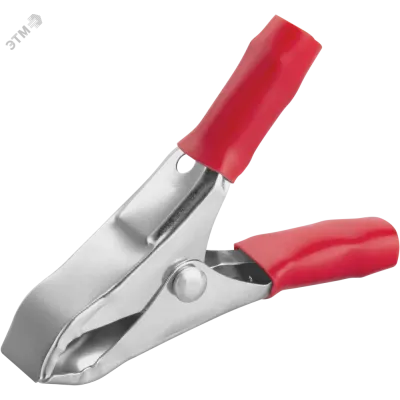 Зажим ОНЛАЙТ 80 857 OAC-10A-50-R25 (крокодил, крас, 10 А, упаковка 25шт)