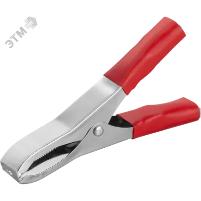 Зажим ОНЛАЙТ 80 863 OAC-50A-98-R25 (крокодил, крас, 50 А, упаковка 25шт)