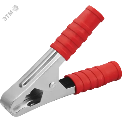 Зажим ОНЛАЙТ 80 866 OAC-100A-105-R25 (крокодил, крас, 100 А, упаковка 25шт)