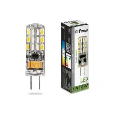 Лампа светодиодная, (2W) 12V G4 4000K JC, LB-420