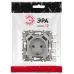 Розетка ЭРА Серия 12 12-4109-16 , 2P+E 16A-250В, штор. с 2xUSB 5В-3А, титан