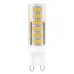 Лампа светодиодная, (7W) 230V G9 4000K JCD9, LB-433