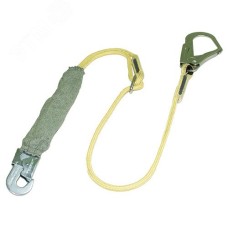 Строп аКр -  огнеупорный из регулируемой до 2 м веревки с амортизатором