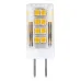 Лампа светодиодная, (5W) 230V G4 6400K JCD, LB-432