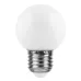 Лампа светодиодная, (1W) 230V E27 2700K G45, LB-37