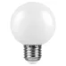 Лампа светодиодная, (3W) 230V E27 2700K G60, LB-371