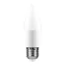Лампа светодиодная, (11W) 230V E27 4000K С37, LB-770