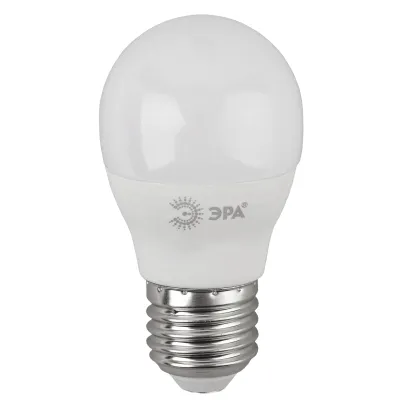 Лампочка светодиодная ЭРА STD LED P45-7W-860-E27 E27 / Е27 7Вт шар холодный дневной свет