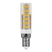 Лампа светодиодная, (7W) 230V E14 6400K JCD, LB-433