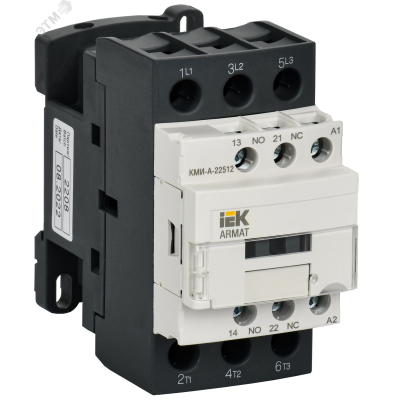 ARMAT Контактор КМИ-А-22512 LC1D 25А 48В/АС3 1НО/1НЗ
