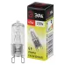 Лампочка галогенная ЭРА G9-JCD-40-230V-CL G9 40Вт капсула теплый белый свет