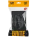 BRITE Розетка двойная с заземлением без защитных шторок 16А в сборе РС12-3-БрГ графит