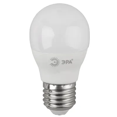 Лампочка светодиодная ЭРА STD LED P45-11W-860-E27 E27 / Е27 11Вт шар холодный дневной свет