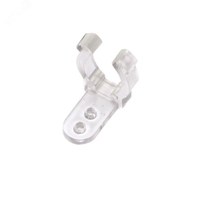 Крепеж на стену 2W для дюралайта LED-F2W со светодиодами, пластик (продажа упаковкой), LD127